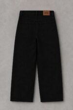 Ocean Black Semi-Baggy Jeans for Women - Image 5